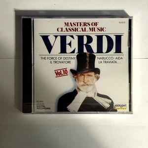 Masters of Classical Music Vol 10 Verdi Giuseppe CD LaserLight Digital 15810